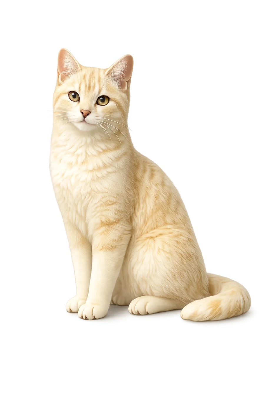 Figurine of a cat, printed from a photo